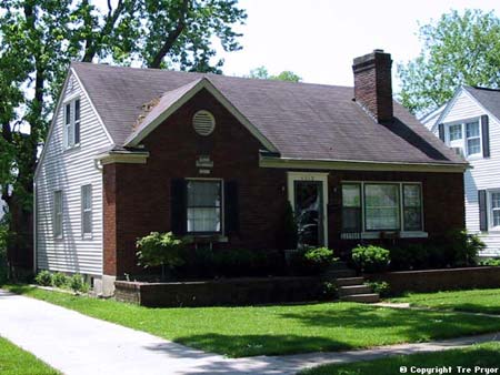 Home in St. Matthews neighborhood in Louisville, Kentucky