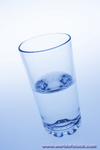 Photo of a glass of water