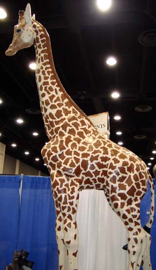 Giant Concrete Giraffe