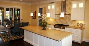 Photo of remodeled Louisville kitchen from top to bottom.