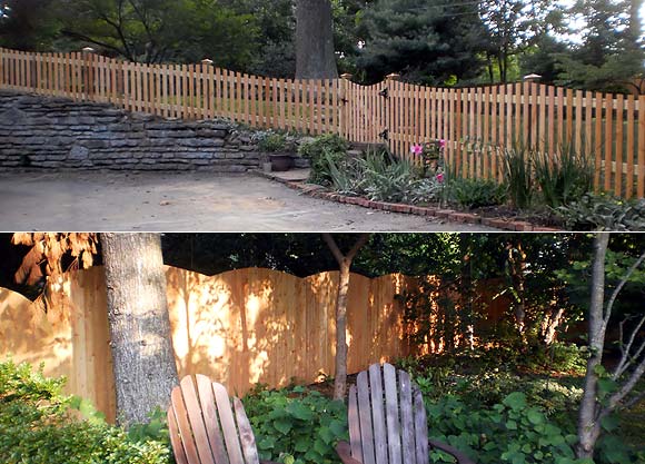 Photo of some Louisville fence options