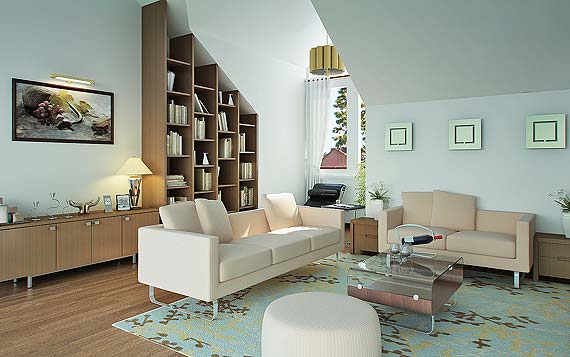 Transform a Boring Apartment on a Budget: Amazing apartment interior design