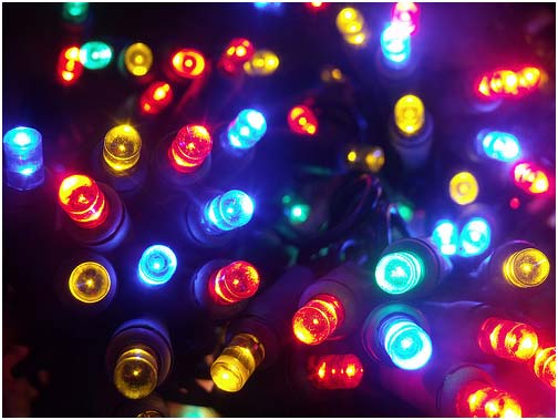 Photo of string lights