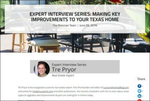 Screenshot of Expert Interview by Tre Pryor