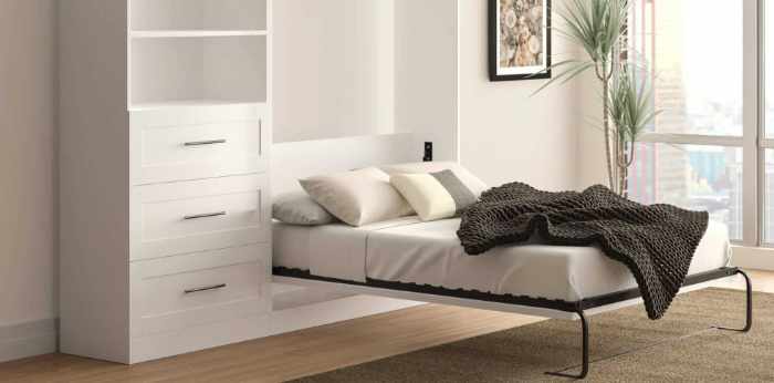 Photo of a Murphy bed