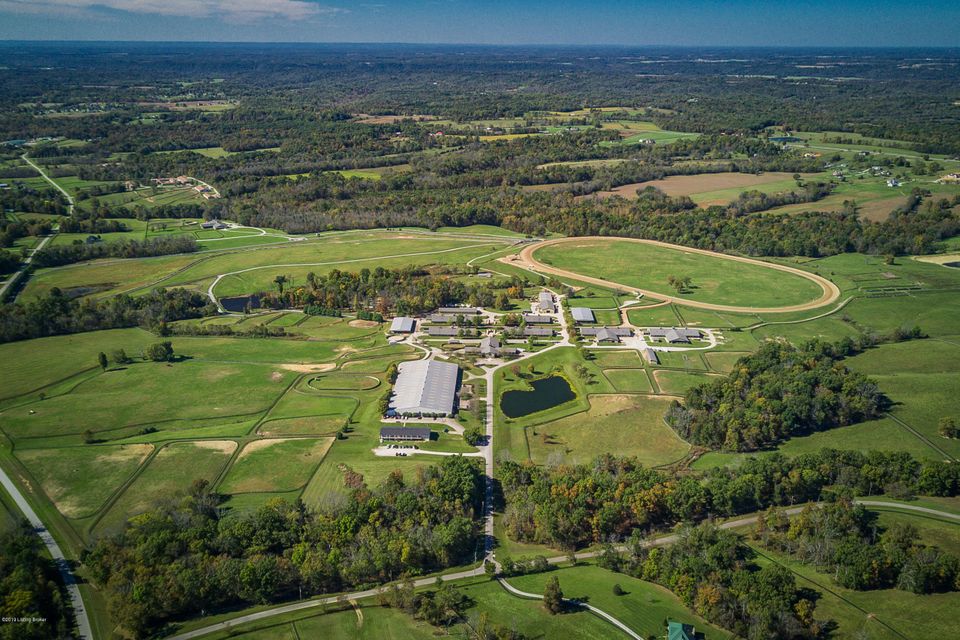 Photo of 4600 Stone River Dr, La Grange, KY 40031 from the sky - Most Expensive Homes in Louisville Kentucky